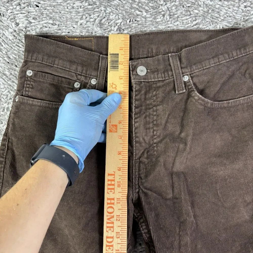 Levi 511 Corduroy Pants Lot Of 2 Mens 31x30 Preppy Stretch Designer Business
